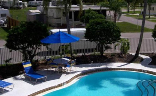 Winter Quarters Encore Manatee Rv Resort Bradenton Exterior foto